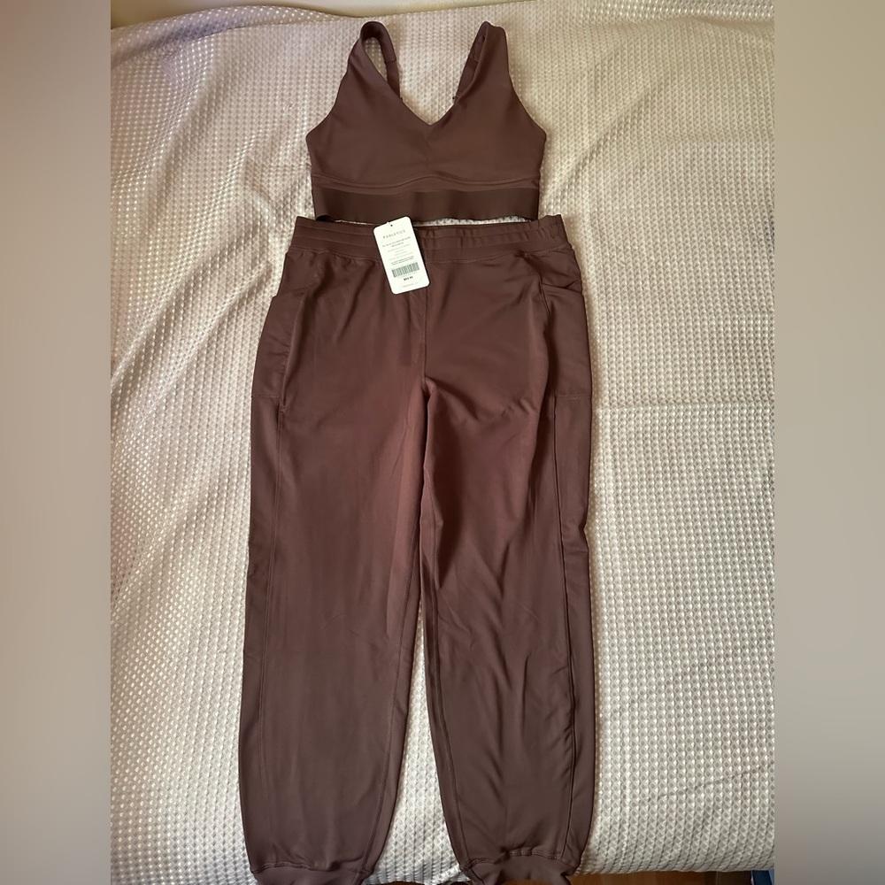Fabletics Women's Brown Leggings XL & Bra L Set